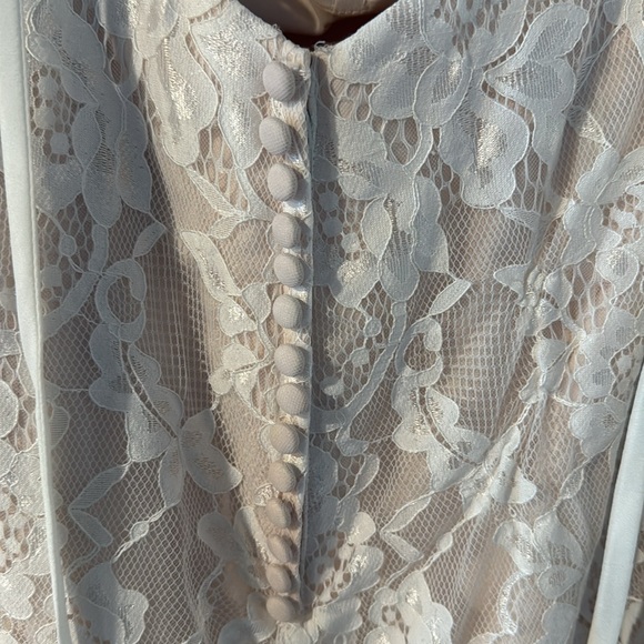 Elegant Lace Wedding Dress - Picture 15 of 16